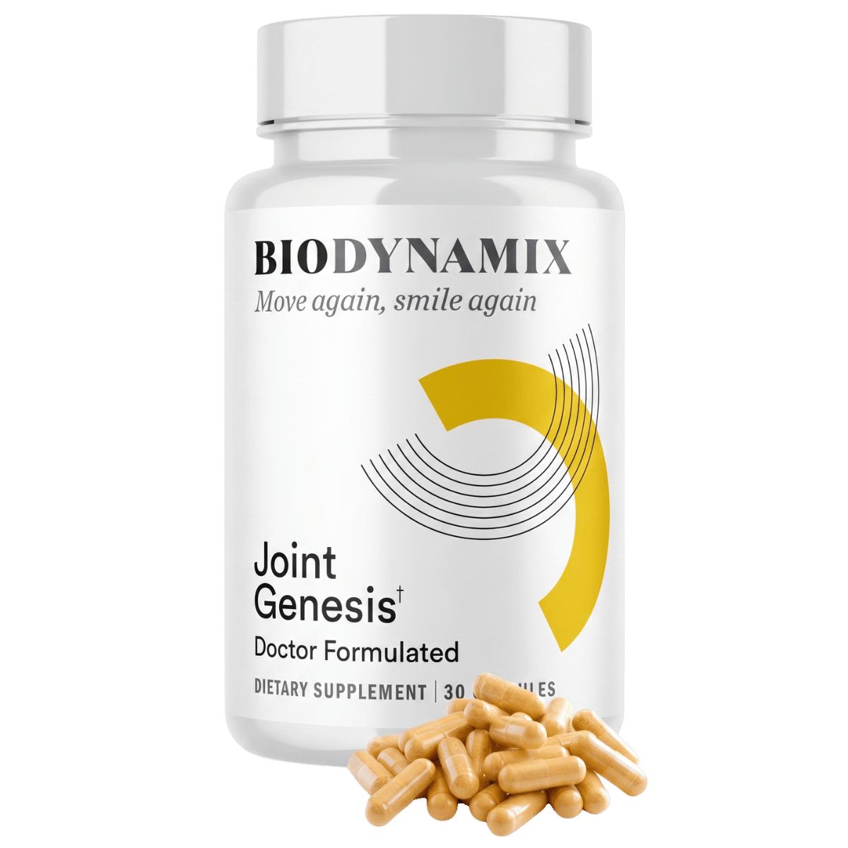 Joint Genesis bottle and capsules