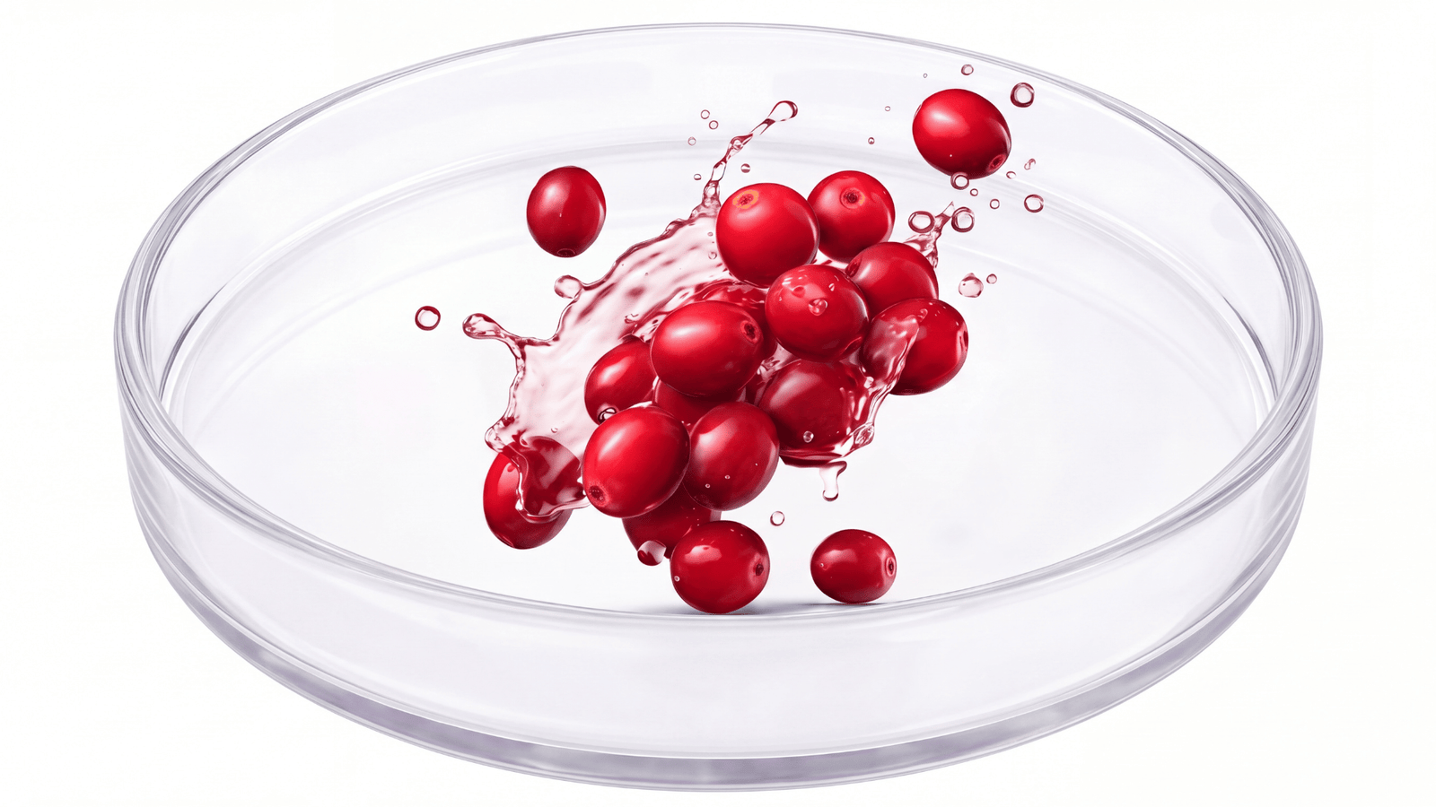 Cranberry extract illustration used in the FemiCore ingredient analysis