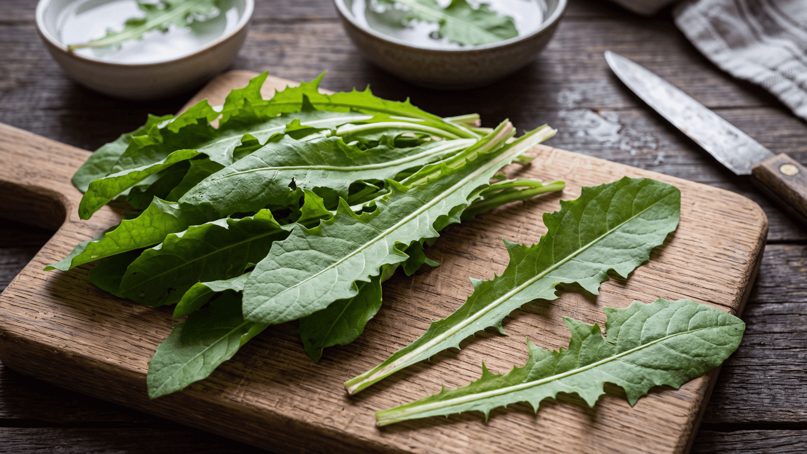 Illustrative Dandelion Leaf image
