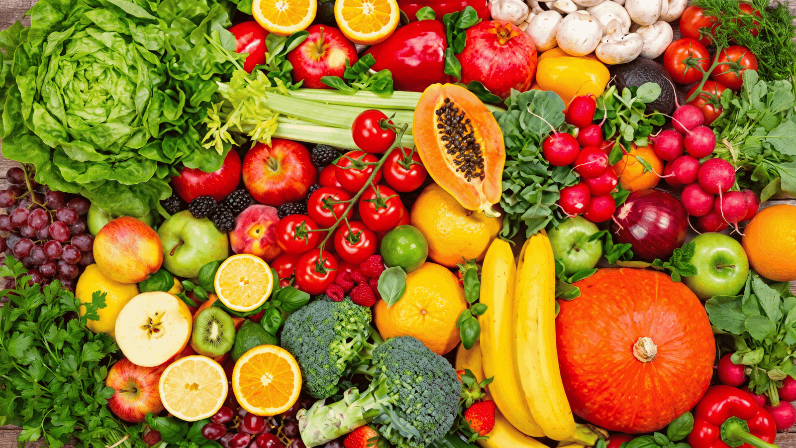 Illustrative vitamin-rich foods representing Java Burn vitamin complex