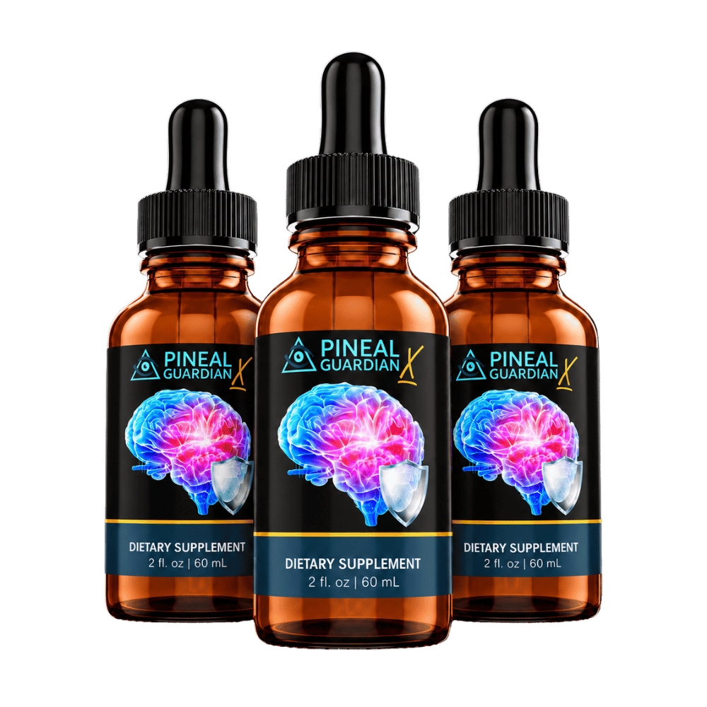 Pineal Guardian X bottles used to illustrate the current package offer