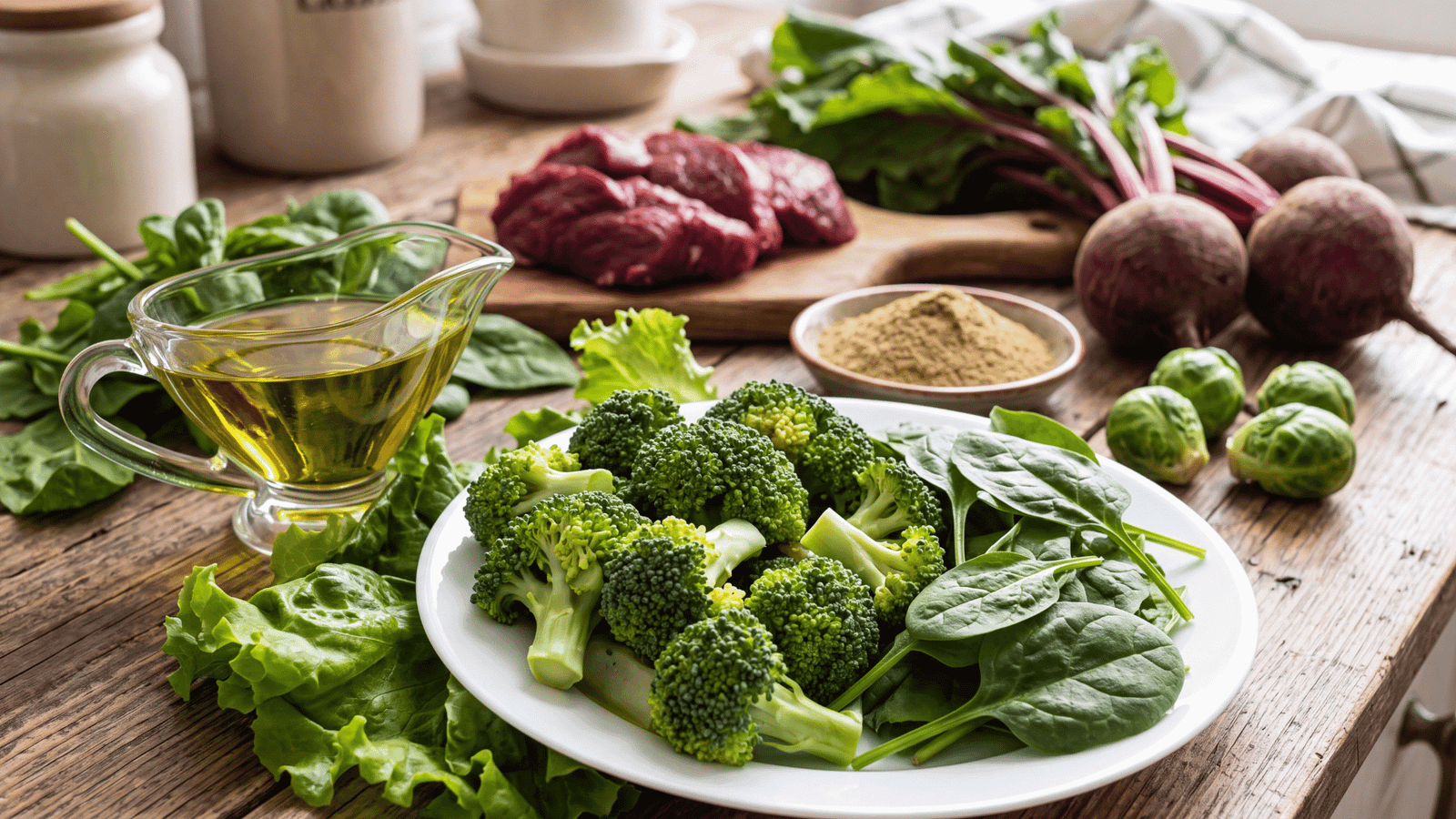 Illustrative alpha-lipoic-acid food sources