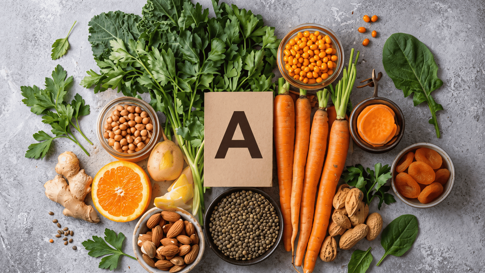 Illustrative vitamin A and beta-carotene food sources